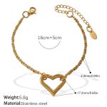 color: SL187G Gold Bracelet