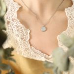 color: P570-Steel Color Necklace -40+5cm