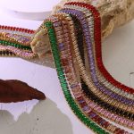 Solid Color Retro Colorful Crystals Zircon Inlaid Non-Fading Necklace Bracelet Jewelry Set Decorations