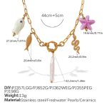 color: XL739G1 Gold Necklace
