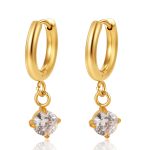 color: Round Claw Pendant Ear Cuff MS-874-9