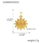 color: D20-Gold Pendant