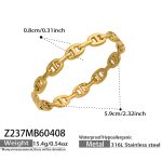 color: Z237-Gold Bangle