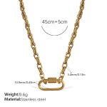 color: XL664G Gold Necklace