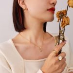 color: P985-Gold Necklace 40+5cm
