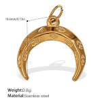 color: PJ538G Gold Pendant