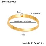 color: Z483-Gold Bangle