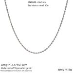 color: SN984S-45+5CM (Twisted Chain)