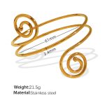 color: SZ149 Gold Bangle