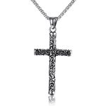 color: Cross + Stainless Steel Chain