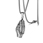 color: Praying Stainless Steel Chain