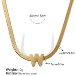 color: XL459GW Gold Necklace