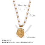 color: XL532WEG Freshwater Pearl Necklace