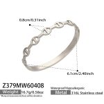 color: Z379-Steel Color Bangle