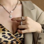 color: A157-Steel Color Ring / size: US 6
