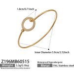 color: Z196-Gold Bangle