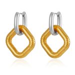 color: Steel-Gold Square MS-505B