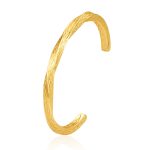 color: V Pattern Bangle -3