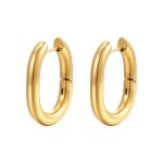 color: 4.0 Coil Open Edge U Shape Gold