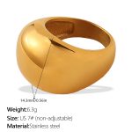 color: JZ165G7 Gold Ring