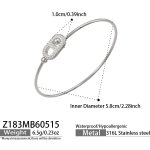 color: Z183-Steel Color Bangle
