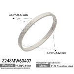color: Z248-Steel Color Bangle