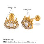 color: EH1228WEG Piercing Stud Earrings