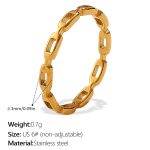 color: JZ160G6 Gold Ring