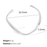 color: SZ184 Silver Bangle