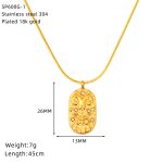 color: SP600G-1(Aries) Snake Chain