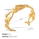 color: SZ292G Gold Bangle