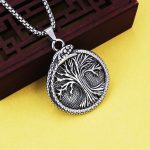 color: Tree of Life + Steel Chain