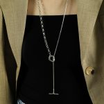 color: Steel Color 6.0 Circles Connected 1.6 Fine Snake Chain Plus Plus Long C-009