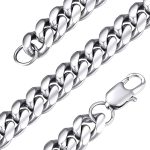 color: 6mm Round Polished Box Buckle Silver / size: 18cm Bracelet