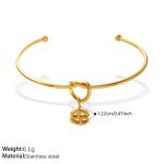 color: SZ347G-PJ431G6 Cancer Gold Solid Pendant