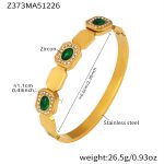 color: Z373-Gold Bangle