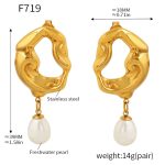 color: F719-Gold Earrings