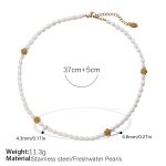 color: XL424WEG Freshwater Pearl Necklace