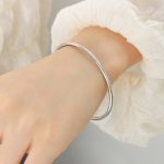 color: Z119-Steel Color Bangle XS Size