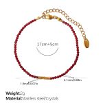 color: SL454RDG Elastic Bracelet