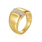 color: D004 Gold Ring Size 8