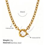 color: XL483G Gold Necklace