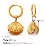 color: EH1292WEG Pearl Earrings