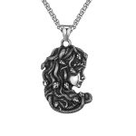 color: Braided Snake + Stainless Steel Chain