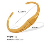 color: SZ129 Gold Bangle