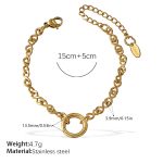 color: SL269G Gold Bracelet