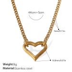 color: XL503G Gold Necklace