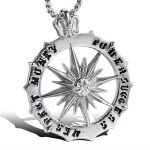 color: Compass + Stainless Steel Chain