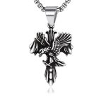color: Cross Sword + Stainless Steel Chain