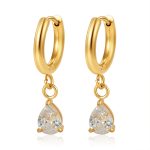 color: Drop Pendant Ear Cuff MS-874-7